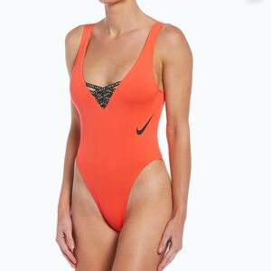 NWT- Nike ‘Sneakerkini’ One-Piece Cheeky Back Swimsuit